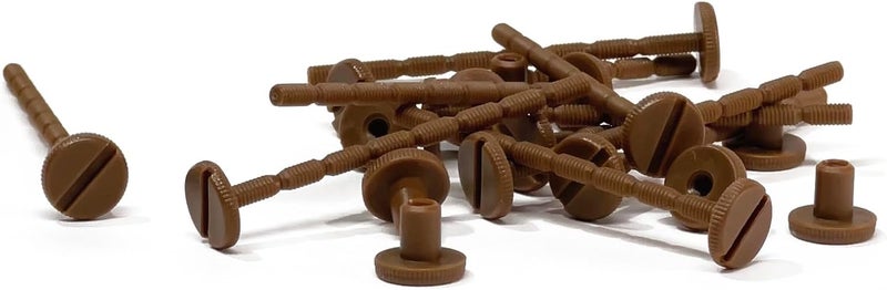 ANDYMATION Snap Screws, Brown - Image 2